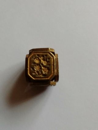 Cube Wax Seal 6 sided. 5