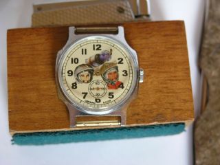 POBEDA Gagarin Tereshkova 1st astronauts vintage Russian Soviet USSR watch space 5