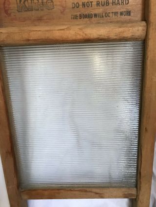 National Washboard Co.  no.  863.  The Glass King.  Lingerie Washboard. 4