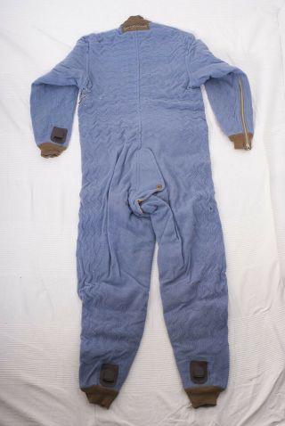 WWII USAAF F - 1 Electrically heated blue ' bunny ' suit.  Size 42.  Unissued.  VGC 2
