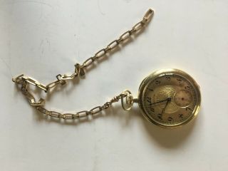 Vintage Hamilton pocket watch and paper 2