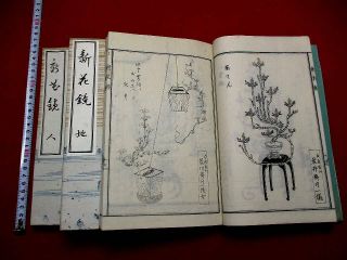4 - 65 Japanese Ikebana Flower Arrangement 3 Book