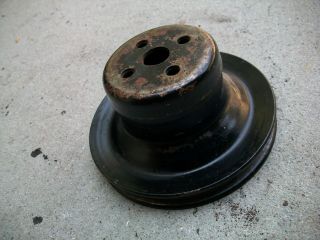 Antique Vintage 1971 1972 Mustang Torino Gt Water Pump Pulley D1ae - 8509 - Aa