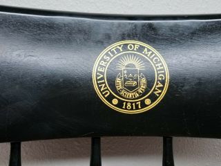 S.  Bent & Brothers University of Michigan Colonial Windsor Captain ' s Chair 2