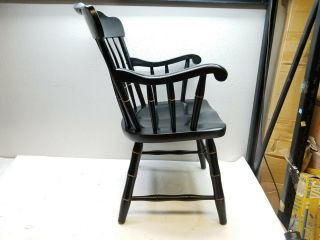 S.  Bent & Brothers University of Michigan Colonial Windsor Captain ' s Chair 8