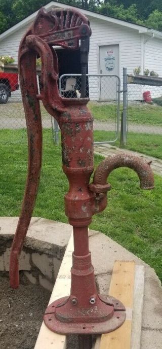 Vintage Myers Cast Iron Hand Pump - Non - - Yard/garden Decoration