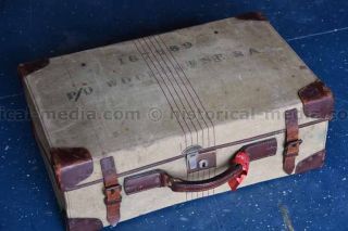 Wwii Raf Trunk Group - Navigator - Massive - Has Everything