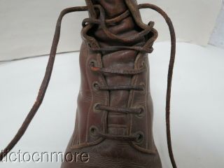 US WWII US AIRBORNE PARATROOPER JUMP BOOTS SIZE 9 1/2 d.  1942 10