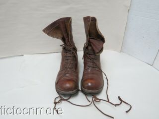 US WWII US AIRBORNE PARATROOPER JUMP BOOTS SIZE 9 1/2 d.  1942 2
