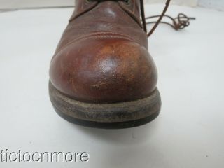 US WWII US AIRBORNE PARATROOPER JUMP BOOTS SIZE 9 1/2 d.  1942 9