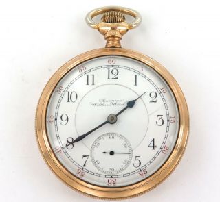 . Rare Only 41,  893 Produced / 1901 Waltham A.  T.  & Co 18s 17j Pocket Watch.