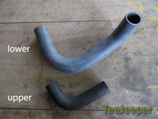 Upper And Lower Radiator Hose Jeep M151 A1 A2