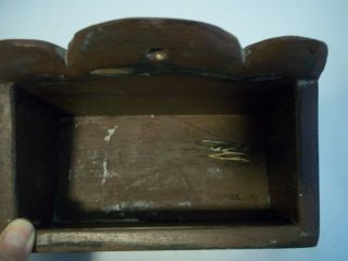 From Cape Cod Primitive hand made wood box can hang on wall 3