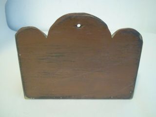 From Cape Cod Primitive hand made wood box can hang on wall 5