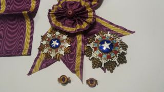 CHINA Order of the Brilliant Star 2nd Class Grand Cross,  Set. 2