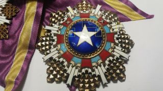 CHINA Order of the Brilliant Star 2nd Class Grand Cross,  Set. 4
