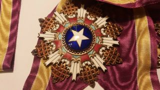 CHINA Order of the Brilliant Star 2nd Class Grand Cross,  Set. 5