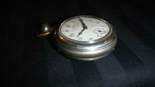 ✔R.  H.  INGERSOLL & BRO.  ✔ Back SET & WIND ✔YANKEE Pocket Watch ✔w/Box & Guarantee 5