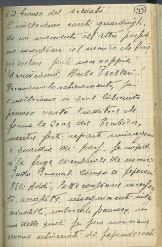 Handwritten War Diary w/ Maps & ENGLISH TRANSLATION - Italian - Ethiopian War 1935 4