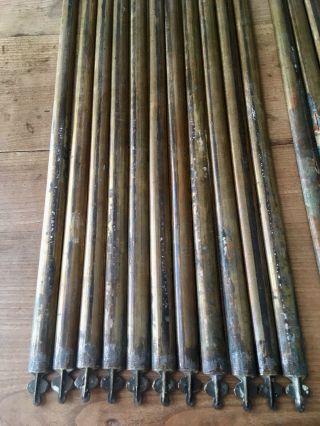 Antique Stair Rods Brass Victorian Reclaim Old