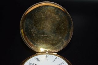 Stunning Antique/Vintage Waltham Gold Pocket Watch w/Display Stand 8