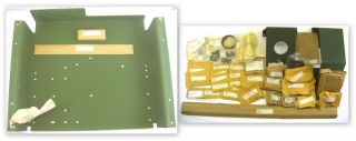 Military Surplus Radio Equipment Installation Kit Mk - 2544,  5820 - 01 - 227 - 5839