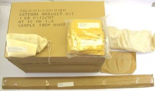 Military Surplus Radio Equipment Installation Kit MK - 2544,  5820 - 01 - 227 - 5839 6