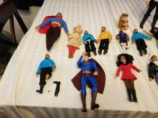 19 old toy figurines.  Star Wars - Alf - Superman - Batman 7