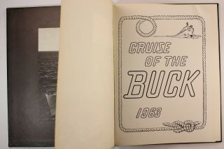 USS Buck (DD - 761) 1963 Westpac Cruise Book Deployment Log Cruisebook 2