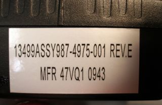 Rockwell Collins 987 - 4975 - 001 DAGR 12V 1A AC Power Supply Adapter, 8