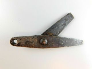 Vintage Civil War Confederate Spencer Rifle Combination Tool Screwdriver Wrench 5