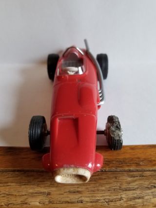 Schuco 1005 Micro Racer Watson Roadster Red Vintage Wind Up Toy 3