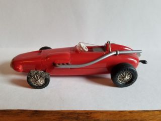 Schuco 1005 Micro Racer Watson Roadster Red Vintage Wind Up Toy 4
