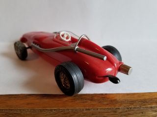 Schuco 1005 Micro Racer Watson Roadster Red Vintage Wind Up Toy 5