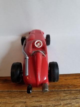 Schuco 1005 Micro Racer Watson Roadster Red Vintage Wind Up Toy 6
