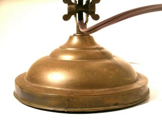 Vintage Industrial Fairies Brass Desk Lamp 3