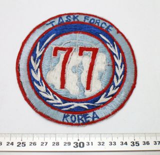 Us Task Force Korea 77 Pilot Flight Squadron Patch 007 - 3576
