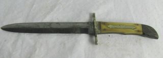 Antique Manson Bowie Knife,  Civil War Era,  Sheffield Made