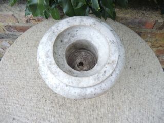 Small Antique Marble Stone Garden Urn 25 cm high (450) 5