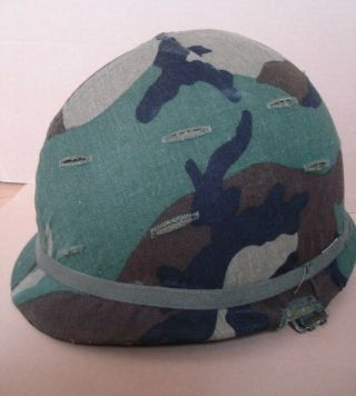 Us Military Surplus Usgi M1 Helmet With Liner And Camo Cover