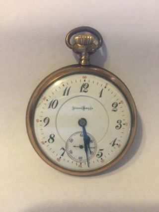 Vintage Illinois Watch Co.  Pocket Wind - Up Time Piece