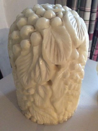 Vintage Mid Century Italian Alabaster Marble Carved Lamp 3