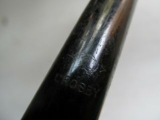 Wonderful CIVIL WAR Wooden Ebony Fife,  MARKED CROSBY,  Musician,  Band,  Flute 5