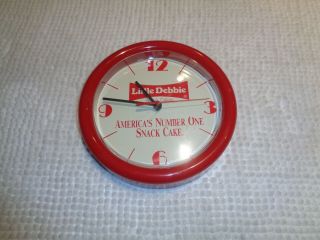 Very Rare Little Debbie Snack Cakes Wall Clock