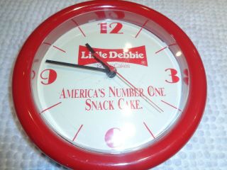 Very Rare Little Debbie Snack Cakes Wall Clock 2