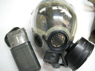 Us Military Msa Millennium Cbrn Gas Mask With Drop Leg Pouch