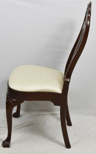 Councill Philadelphia Queen Anne Style Mahogany Dining Chair Williamsburg Style 3