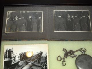 U - 91 set.  engraved watch,  photo album,  presented by ACE,  W/ BRING BACK CERTIFICATE 7