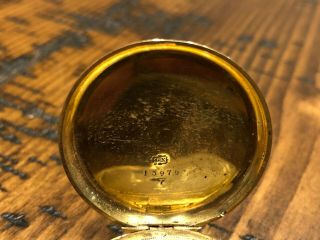 Antique 18K Gold French Swiss Pocket Watch 3