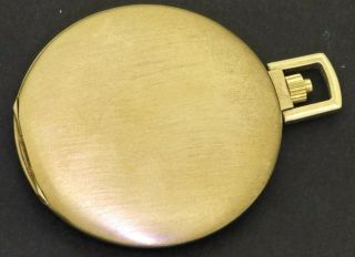 Chopard Vintage Luc 18k Yg Pocket Watch W/ Florentine Hinged Case